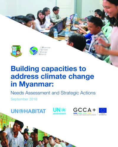Building capacities to address climate change in Myanmar